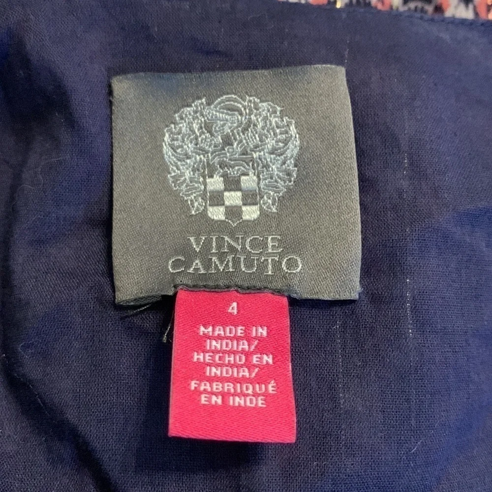 Vince Camuto Women’s Tassle Tie Dress